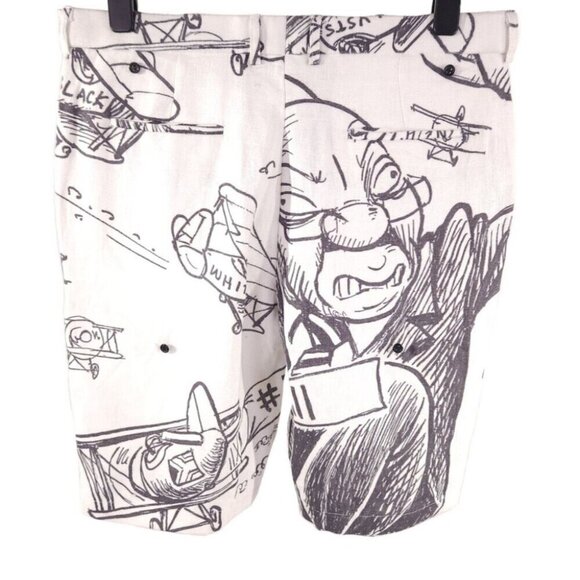 Thebe Magugu Chaps Trousers Size XL Mens Gray White - Picture 3 of 16